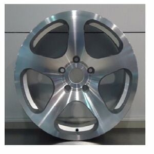 Powcan BK 684 7x15inç 5x112 Silver Machined Çelik Jant