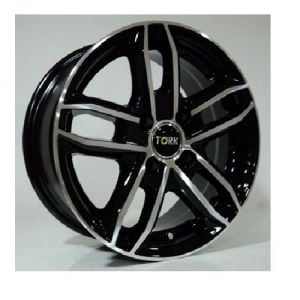 Megatork TORK 627 6x14inç 4x100 Black Machined Çelik Jant