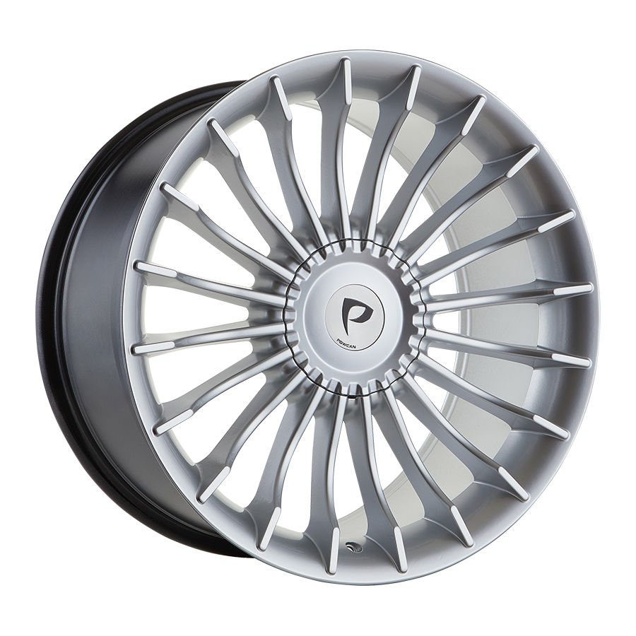 BK 273 7.5x17inç 5x120 ET20 74.1 Hyper Silver Machined Çelik Jant