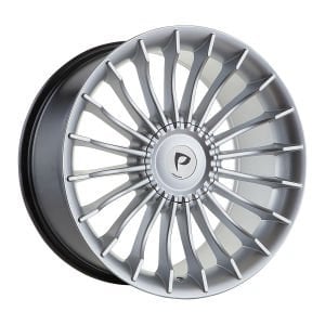 BK 273 7.5x17inç 5x120 ET20 74.1 Hyper Silver Machined Çelik Jant
