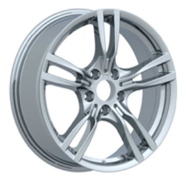 Megatim TIM 1156 8x18inç 5x120 Silver Machined BMW Replika Çelik Jant