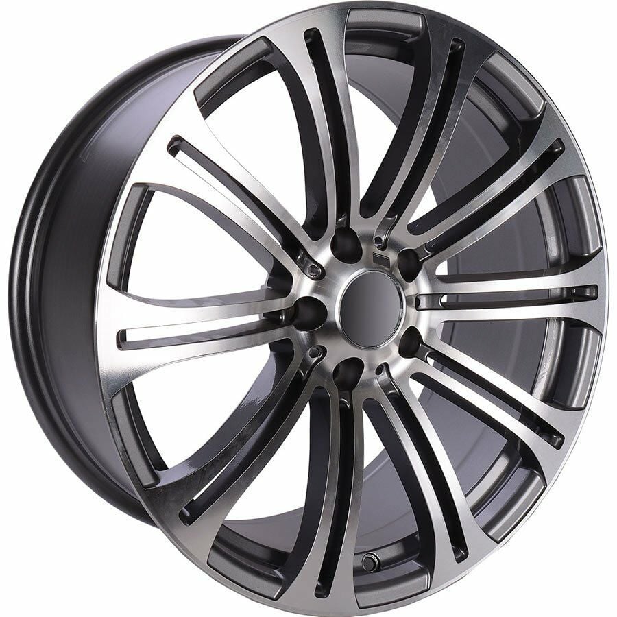 BK 139 8.5x18inç 5x120 et15 74.1 GUN Machined Çelik Jant
