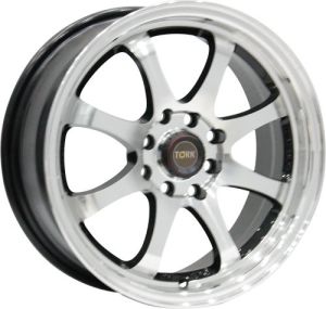 Megatork TORK 357 6.5x15inç 4x108 BLACK MACHINED