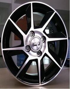 CMS 831 6x14inç 4x100 Sılver Diamond Çelik Jant
