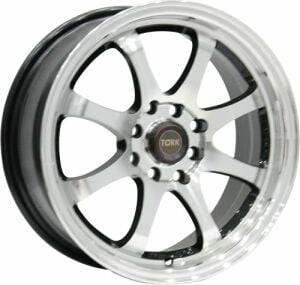 Megatork TORK 358 5.5x14inç 4x100/108 BLACK MACHINED