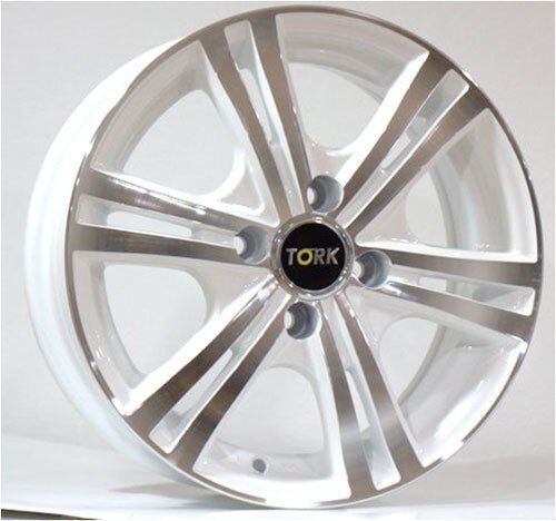 Megatork TORK 468 5.5x14inç 4x100 White Machined Çelik Jant