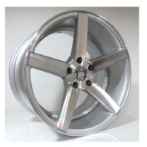 Megatork TORK 9140 8.5X19inç 5X120 Silver Machined Çelik Jant