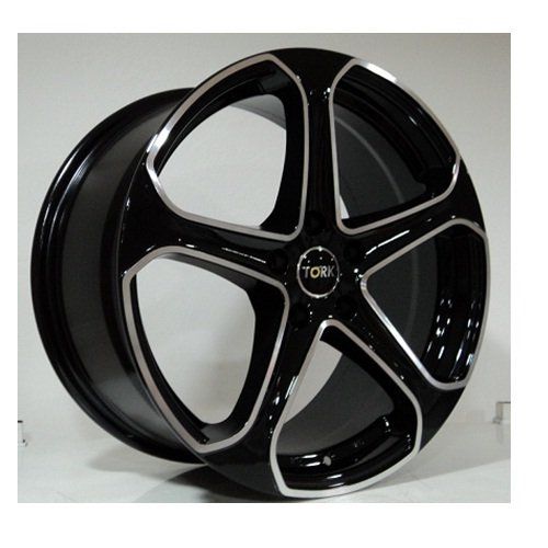 Megatork TORK 9520 8X18inç 5x112  Black Machined Çelik jant