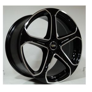 Megatork TORK 9520 8X18inç 5x112  Black Machined Çelik jant