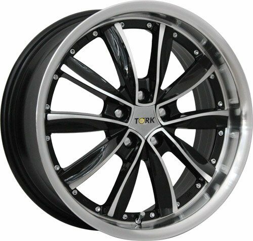 Megatork TORK 981  8.5X19inç 5x114.3  Black Machined Çelik jant