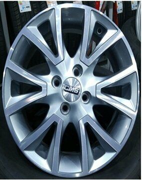 CMS 832 6.5x15inç 4x108 Sılver Diamond Çelik Jant