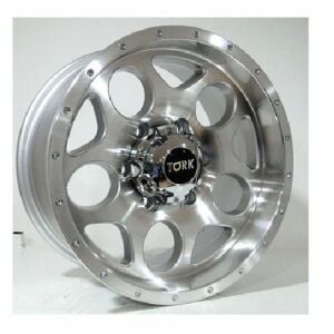 Megatork TORK 8x15inç 6x139.7  Silver Machined Çelik jant