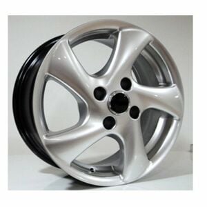 Powcan BK 604 5.5x14inç 4x108 Hyper Silver PEJO-CITROEN Replika Çelik Jant