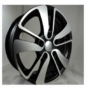 Megatork TORK 7458 6x15inç 4x100  Black Machined  Renault Replika Çelik jant