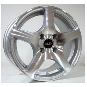 Slk SLK 1231  6x14inç 4x108 Silver Machined Çelik Jant