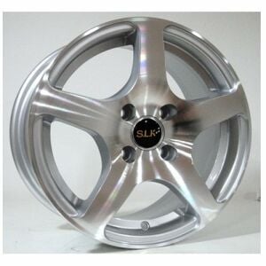 Slk SLK 1231 6x14inç 4x100 Silver Machined Çelik Jant