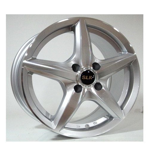 Slk SLK 1254 6x14inç 4x100 Silver Machined Çelik Jant
