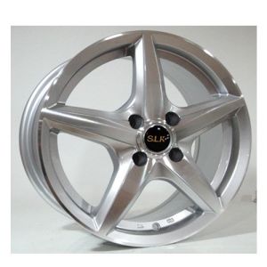 Slk SLK 1254 6x14inç 4x100 Silver Machined Çelik Jant