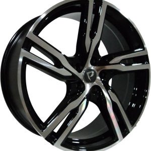 BK 5399 8.5X20 inç 5X108 ET45 73.1 BLACK MACHINED XL