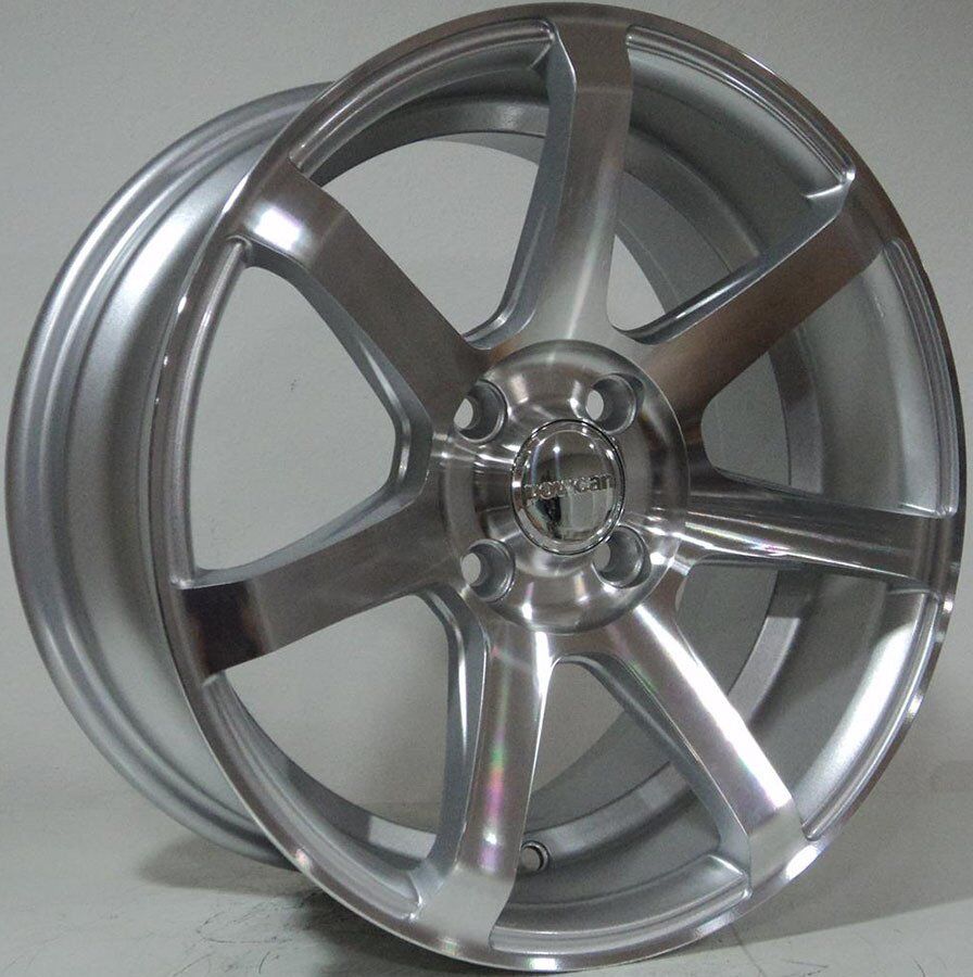 Powcan BK 5077 6x14inç 4x100 et32 Sılver Machined Çelik Jant