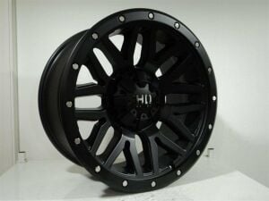 BK 5369 9x18inç 6x139.7 et0 110 BLACK  Machined Çelik Jant
