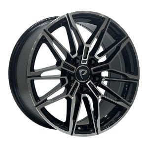 BK 5938 9X19İNÇ  5X120 ET37 72.56 BLACK MACHINED XL ÇELİK JANT