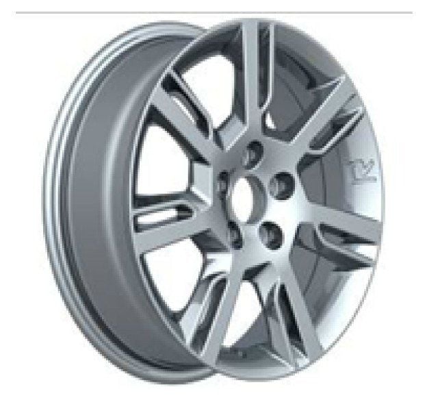 MEGATIM TIM 460 7.5X18inç 5X108 SİLVER MACHINED VOLVO REPLİKA ÇELİK JANT