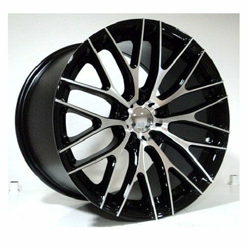 Slk SLK 1475 9x18inç 5x120 Black+Silver Machined Çelik Jant
