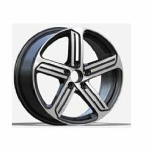 POWCAN BK 795 6.5X15inç 5X100 BLACK MACHINED VOLKSWAGEN REPLİKA ÇELİK JANT