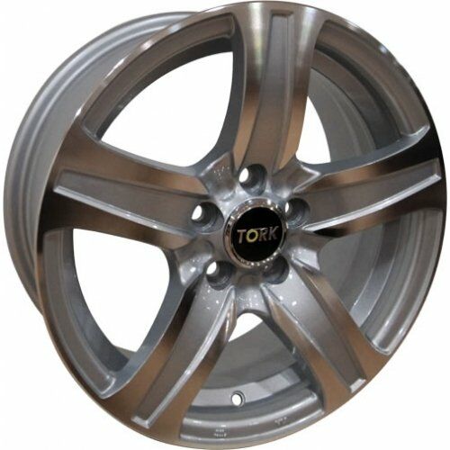Megatork TORK 337 6x14inç 5x100 SILVER MACHINED ÇELİK JANT