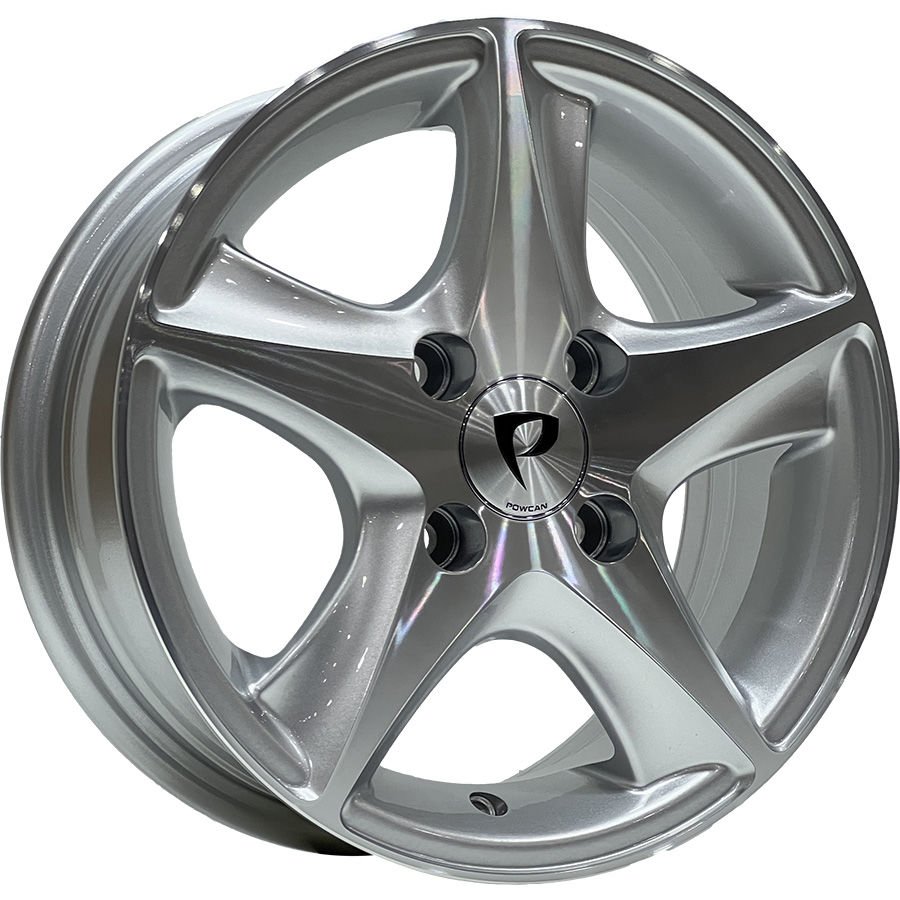 BK 087 5.5X13İNÇ 4X100 ET35 73.1 SILVER MACHINED ÇELİK JANT