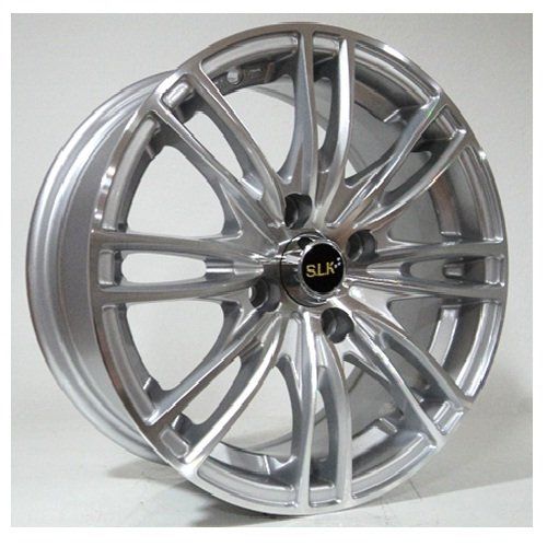 Slk SLK 2045 6x14inç 4x100 Silver Machined Çelik Jant