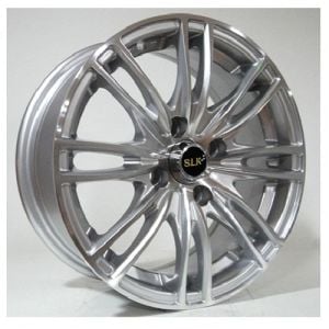 Slk SLK 2045 6x14inç 4x100 Silver Machined Çelik Jant