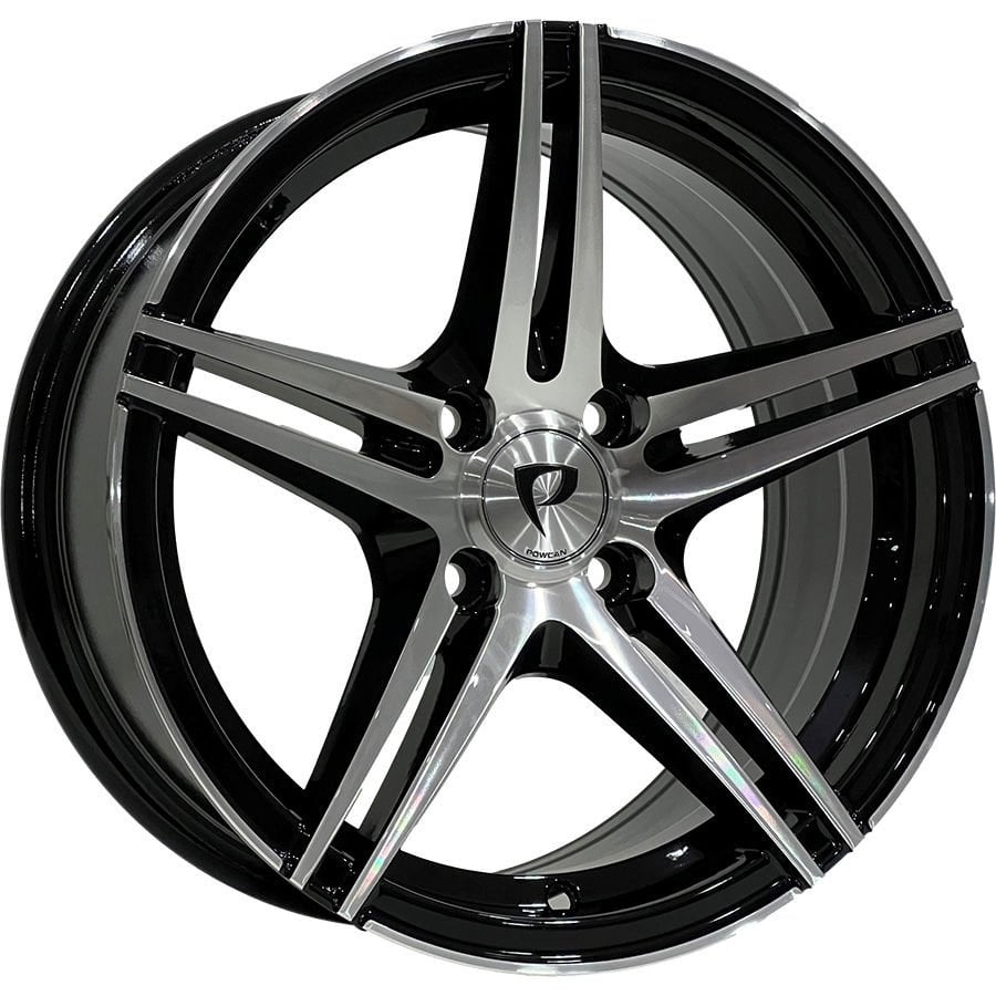 BK 5358 5.5X13İNÇ 4X100 ET30 73.1 BLACK MACHINED ÇELİK JANT