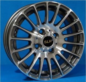 SLK 1323 5.5x13inç 4x100 Gun Machined Çelik Jant