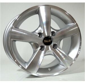 Slk SLK 1162 6x14inç 4x100 Silver Machined Çelik Jant