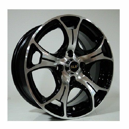 Slk SLK 2047 6x14inç 4x100 Black Machined Çelik Jant
