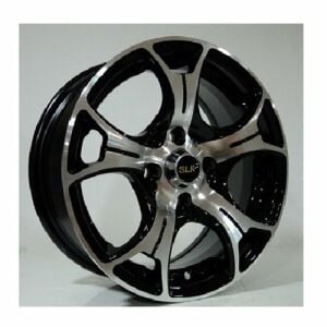 Slk SLK 2047 6x14inç 4x100 Black Machined Çelik Jant