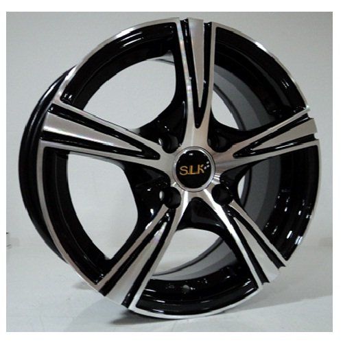 Slk SLK 2048 6x14inç 4x100 Black Machined Çelik Jant