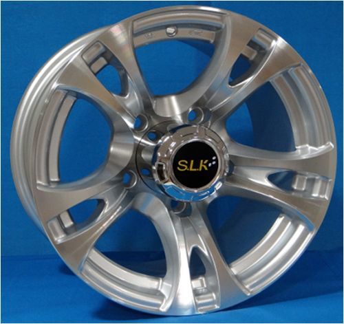 Slk SLK 1143 8x15inç 5x114.3 Silver Machined Çelik Jant