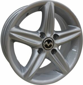 TIM 297 6x14inç 4x100 ET35 73.1 Sılver Machıned Replika Çelik Jant