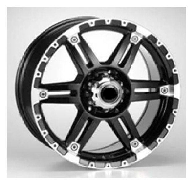 SLK SLK 1479 8.5X18inç 6X139.7 BLACK MACHINED ÇELİK JANT