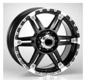 SLK SLK 1479 8.5X18inç 6X139.7 BLACK MACHINED ÇELİK JANT