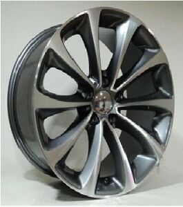 Powcan BK 845 9.5X19inç 5x120 et30 72.56 Gun Machined BMW Çelik Jant