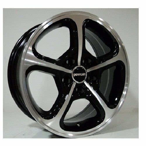 Powcan BK 450 6.5X15inç 5x114.3 Black Machıned Çelik Jant