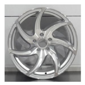 Powcan BK 934 7x15inç 5x100 Silver Machined Çelik Jant
