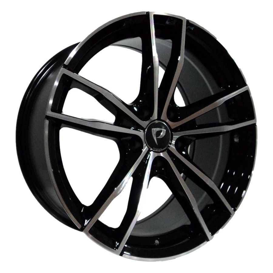 BK 5495 9X19İNÇ  5X120 ET37 72.56 BLACK MACHINED XL ÇELİK JANT