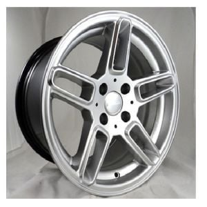 Powcan BK 619 8X15 inç 4X108 HYPER SİLVER ÇELİK JANT