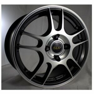 Slk SLK 1340 6x14inç 4x100 Black Machined Çelik Jant