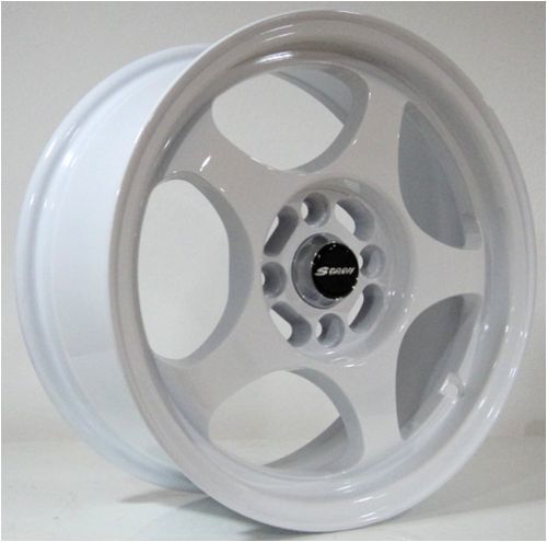 Slk SLK 1421 6.5x15inç 4x100 White Spoon Çelik Jant
